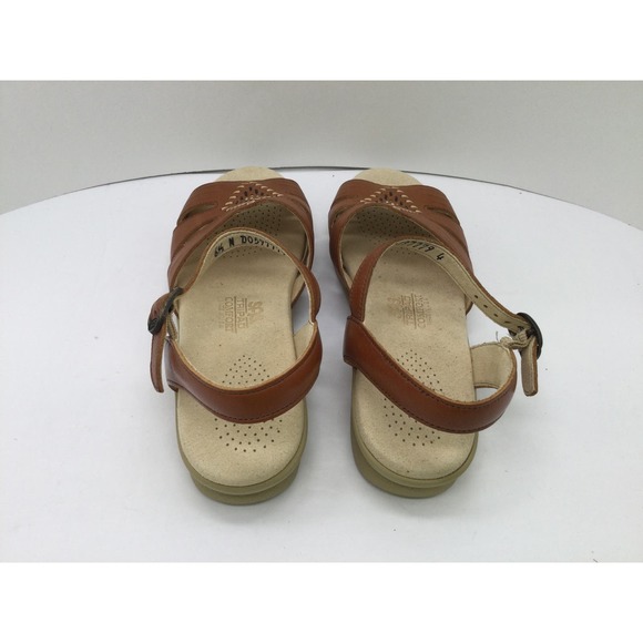 SAS Huarache Quarter Strap Sandal Antique Tan Womens 6.5N NIB - Picture 8 of 12